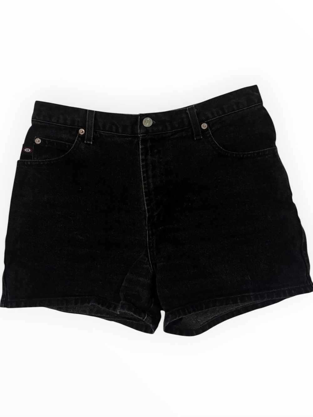 BONGO Vintage Black High-Rise Jean Shorts